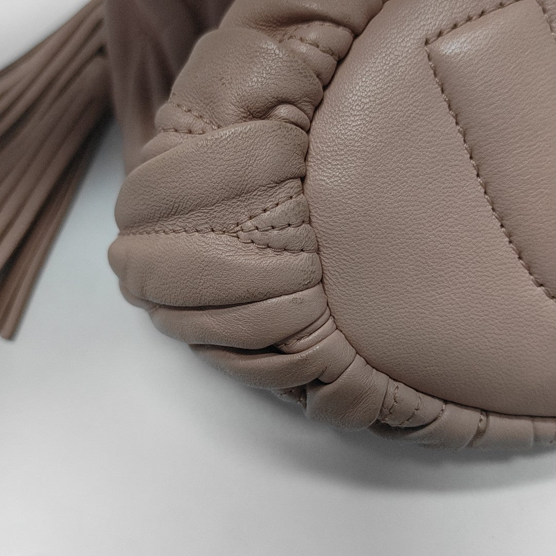 Matelassé Quilted Lambskin Pink