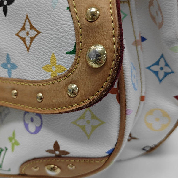 LV × TM RITA Monogram Coated Canvas White