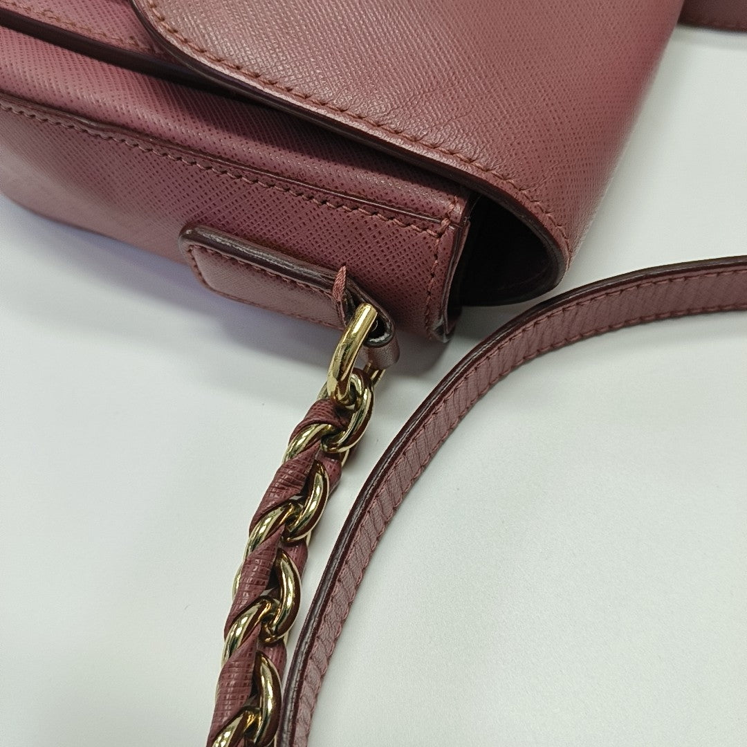 Gancini Calfskin Beige