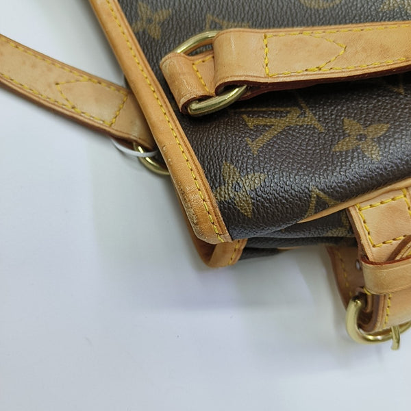 BATIGNOLLES PM Monogram Coated Canvas Brown