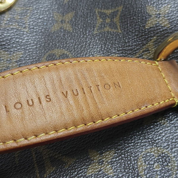 TULUM GM Monogram Coated Canvas Brown