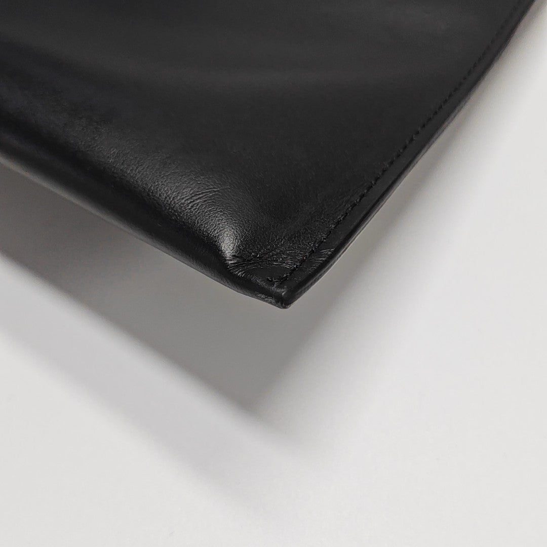 Calfskin Clutch Black