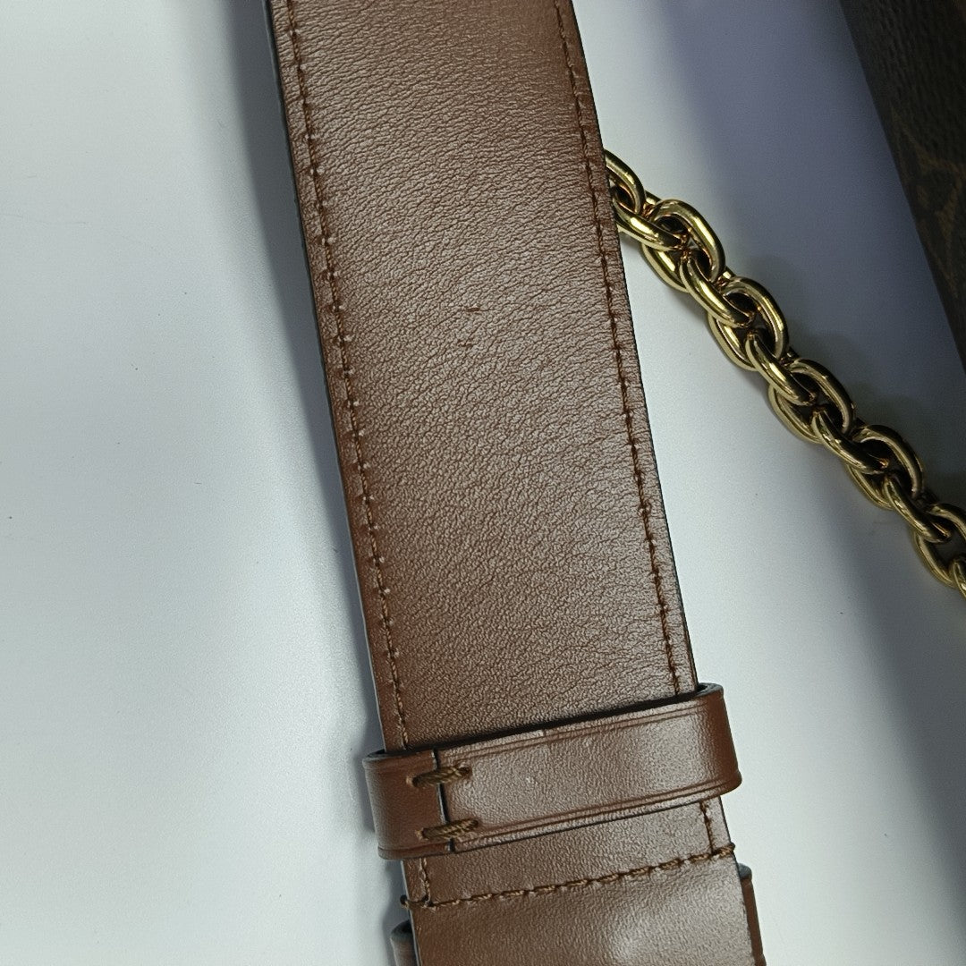 PAPILLON 19 Monogram Coated Canvas Brown