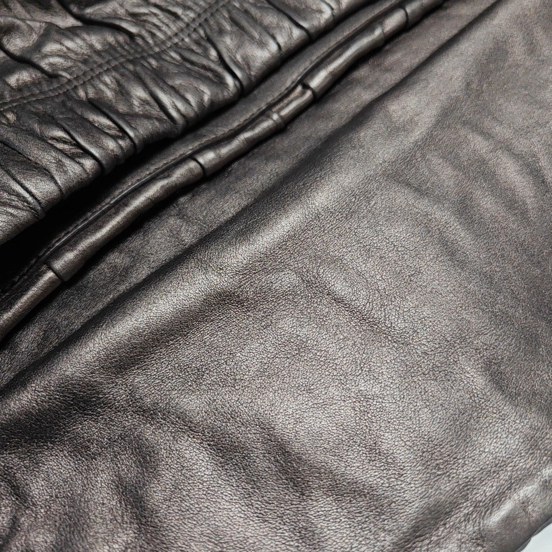 Quilted Lambskin Shoulder Bag Gray