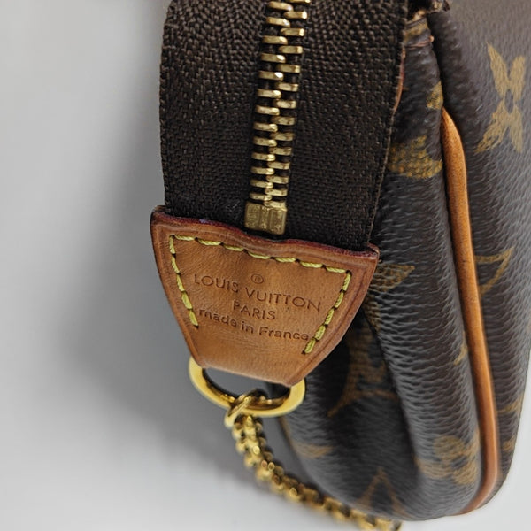 EVA Monogram Coated Canvas Brown