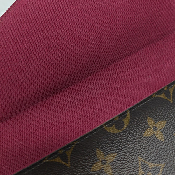 FÉLICIE Monogram Coated Canvas Brown