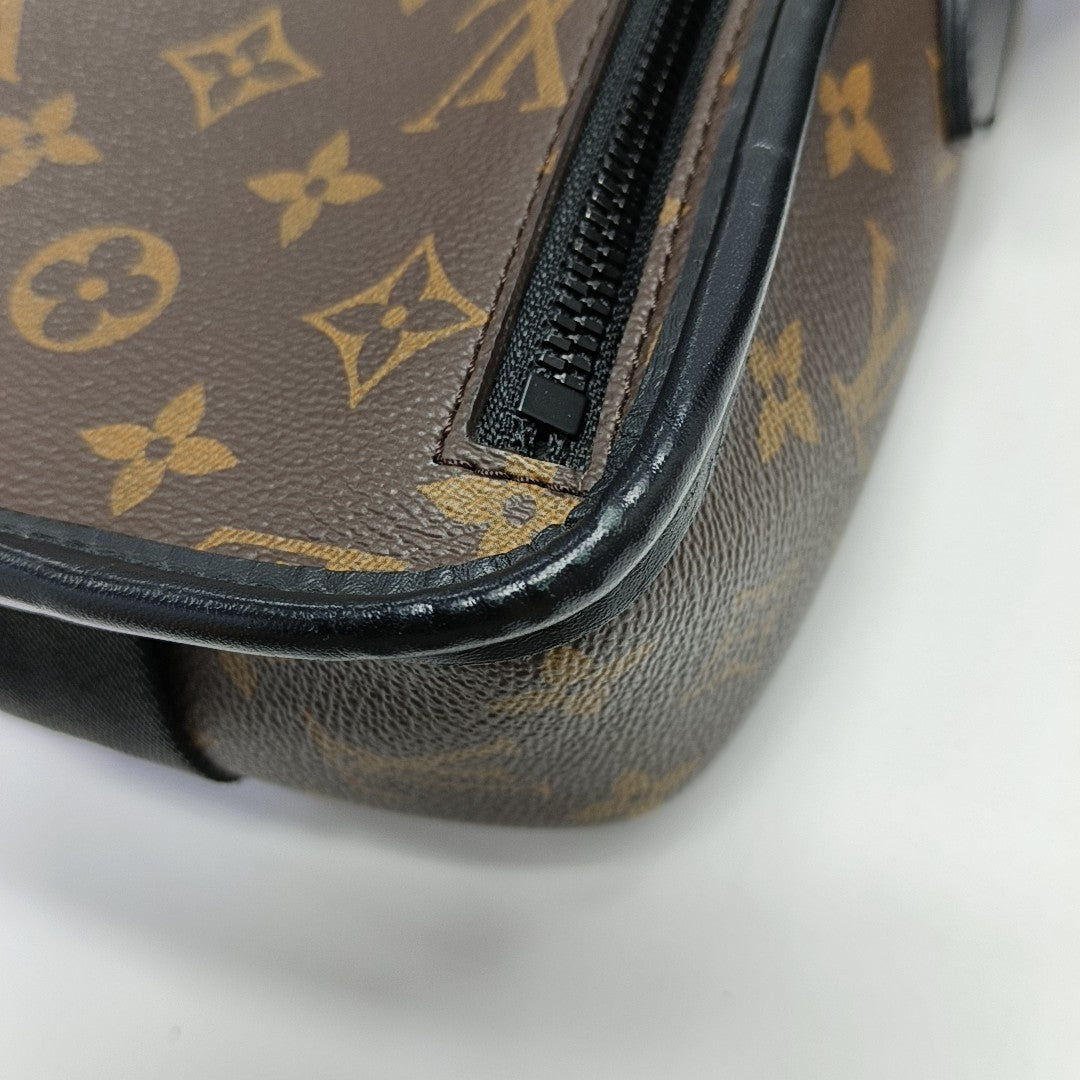 S LOCK PM Monogram Coated Canvas Brown