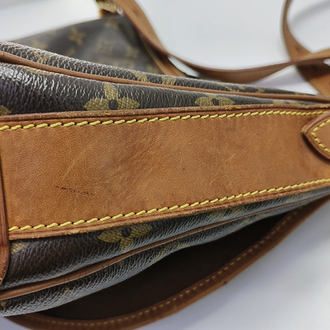 TULUM GM Monogram Coated Canvas Brown