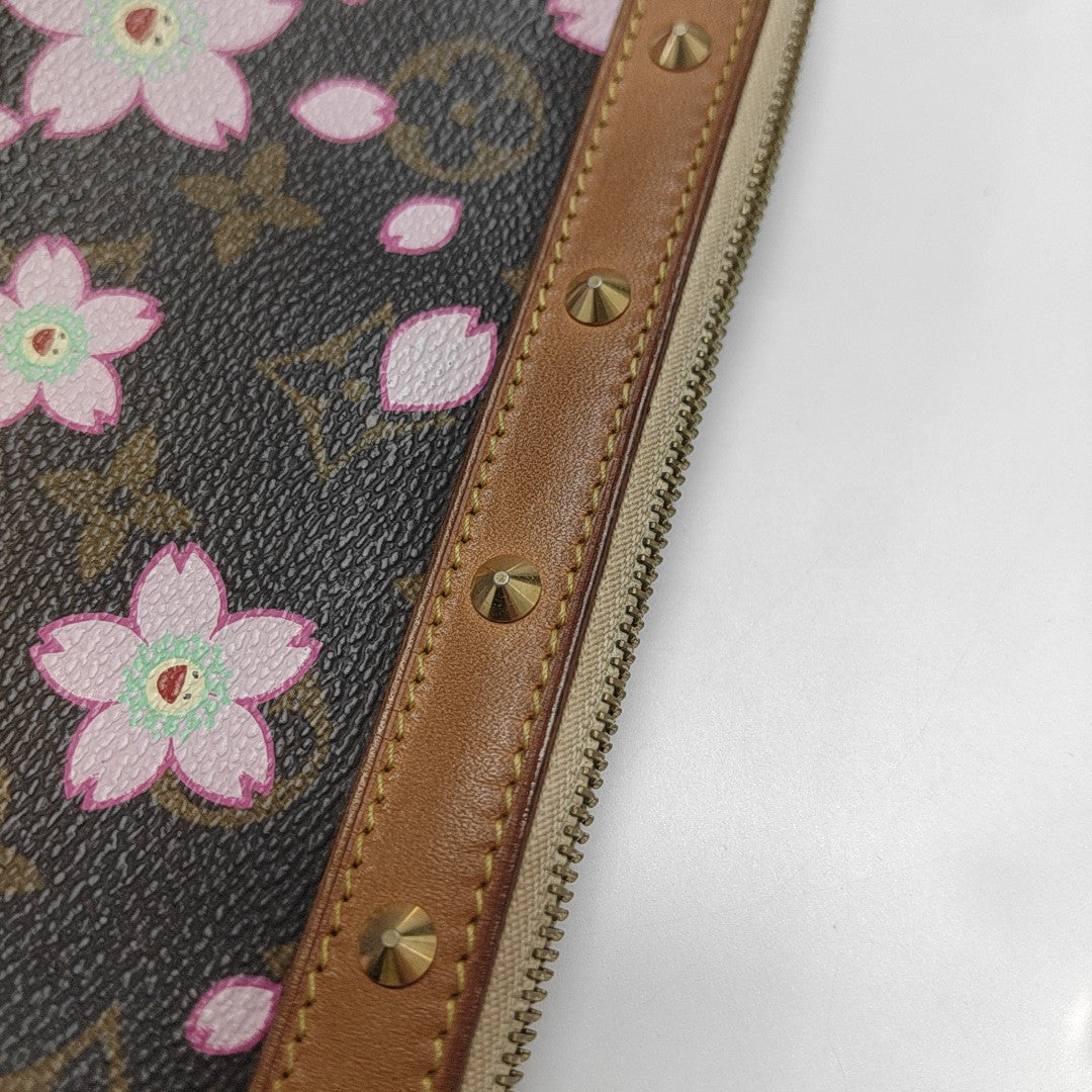 ACCESSOIRES GM Coated Canvas Brown
