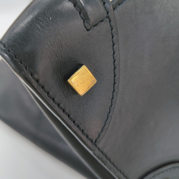 LUGGAGE Mini Calfskin White