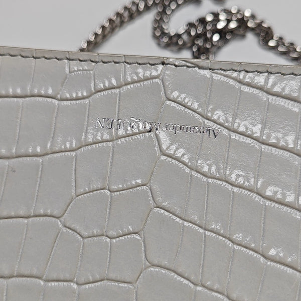 Calfskin Shoulder Bag White