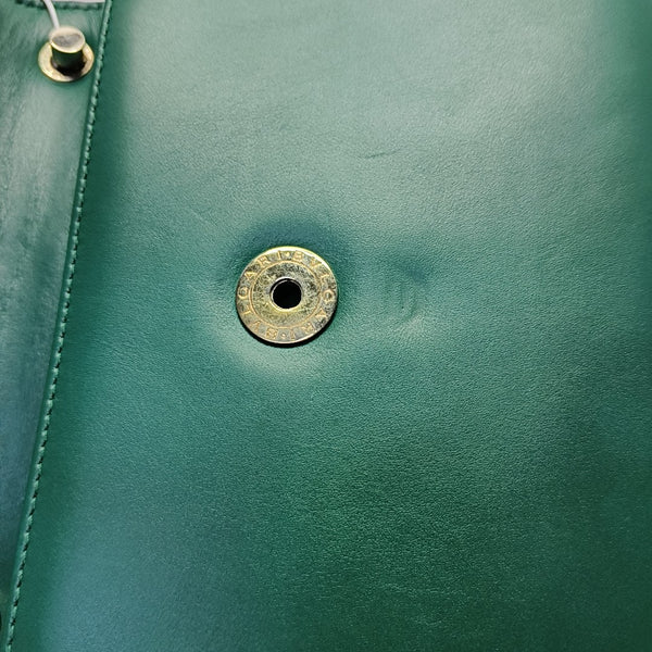SERPENTI FOREVER Small Stingray Leather Green