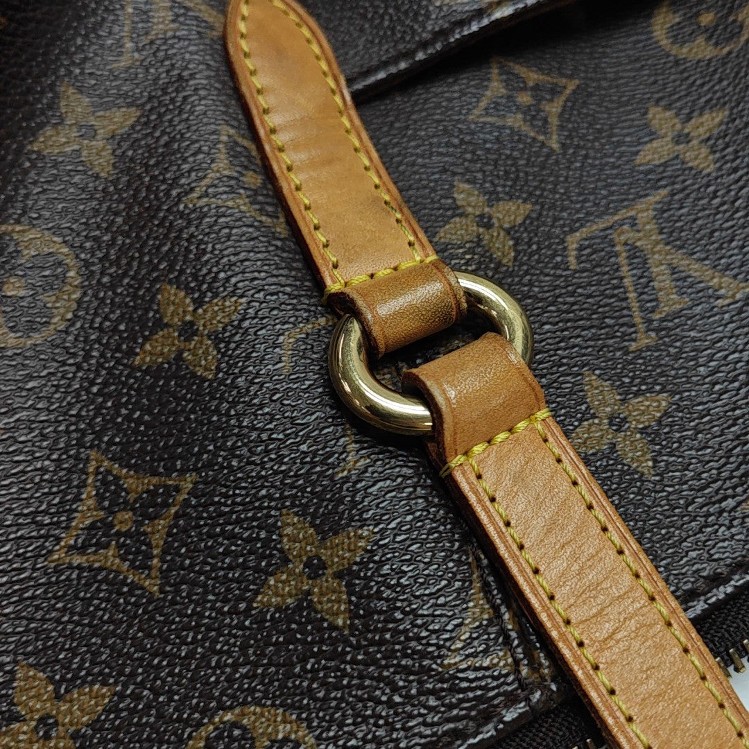 TOTALLY MM Monogram Coated Canvas Brown