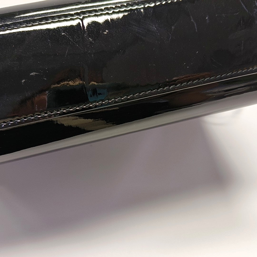 MANHATTAN Patent Leather Black
