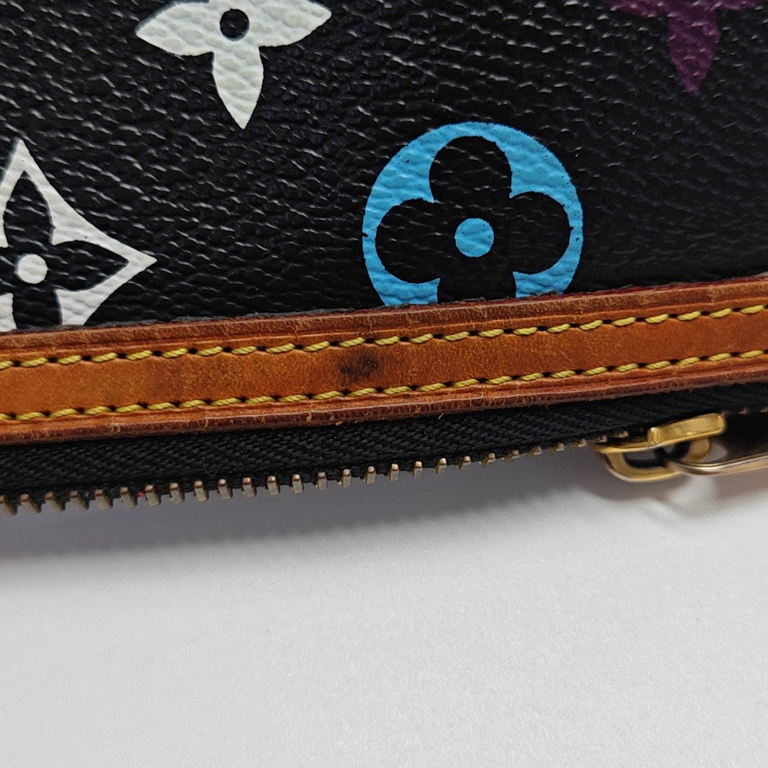 LV × TM VINTAGE MILLA Monogram Coated Canvas Black