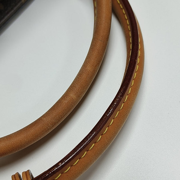MONTAIGNE MM Monogram Coated Canvas Brown