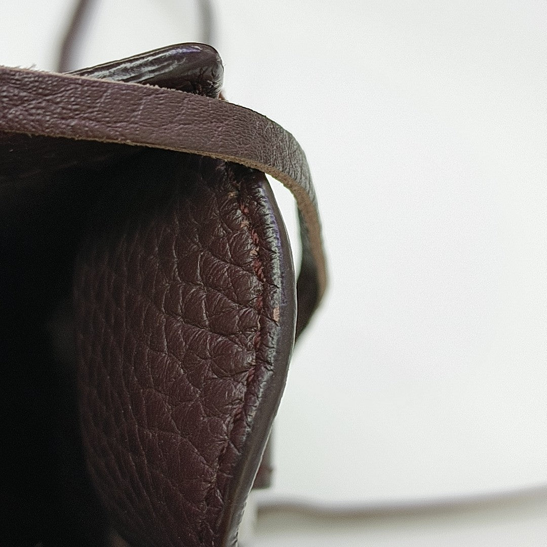 Classic City Calfskin Red