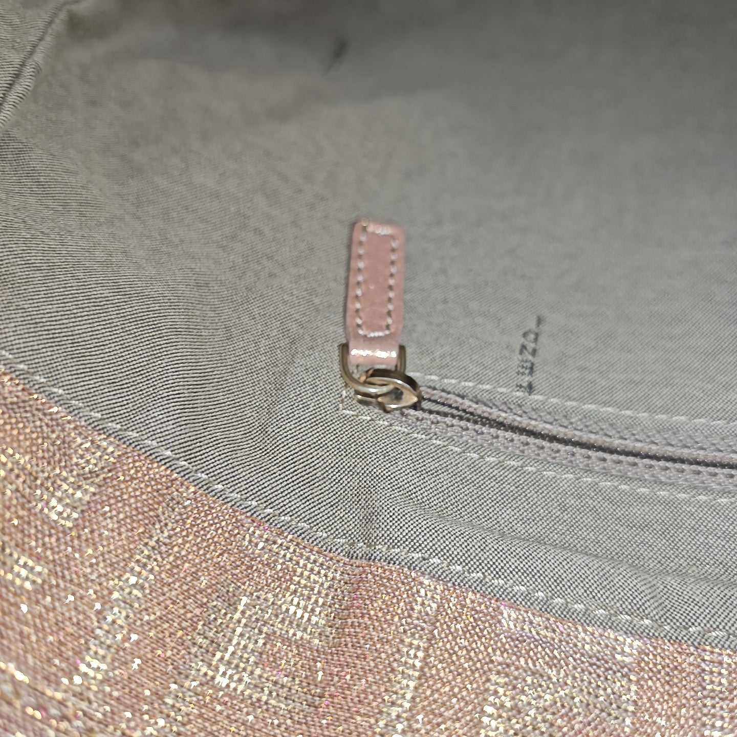 Mia Fabric Rose Gold