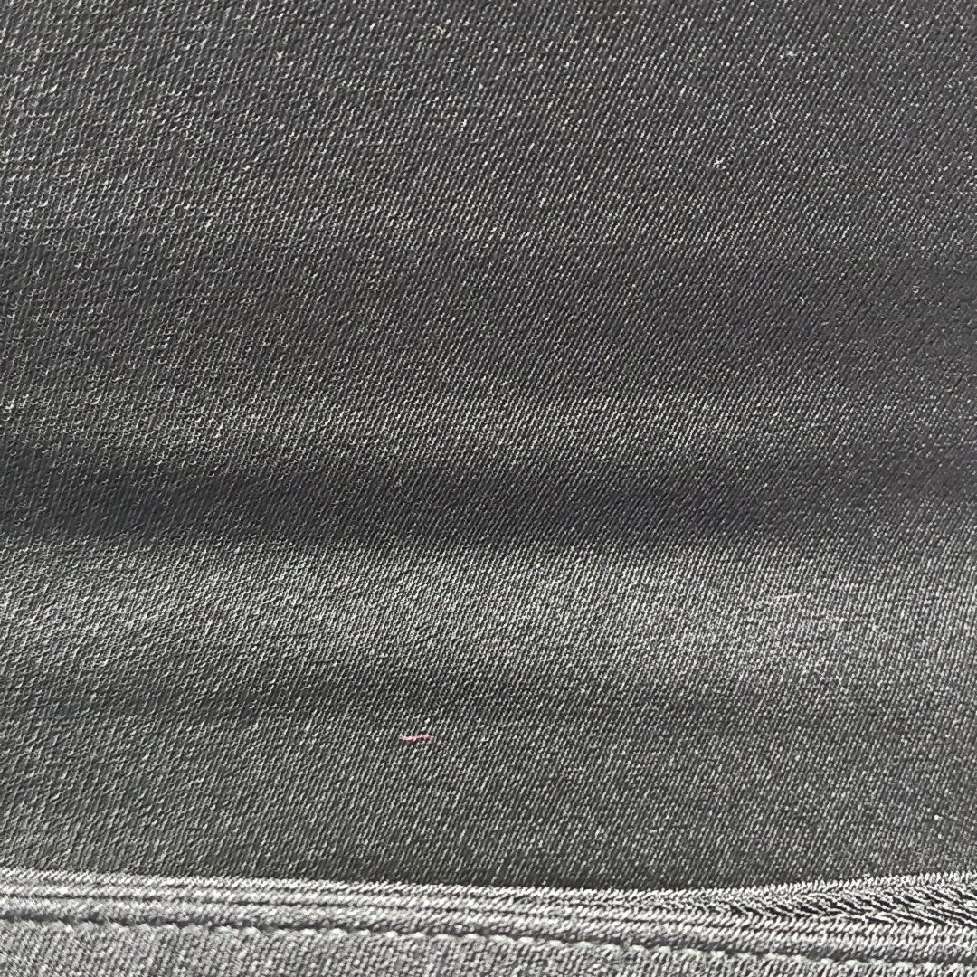 Fabric Top Handle Bag Black