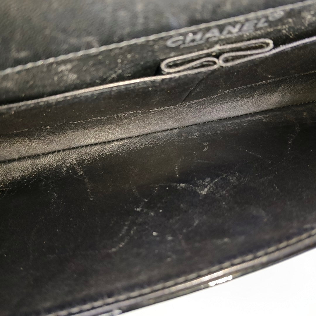 CHOCOLATE BAR Patent Leather Black
