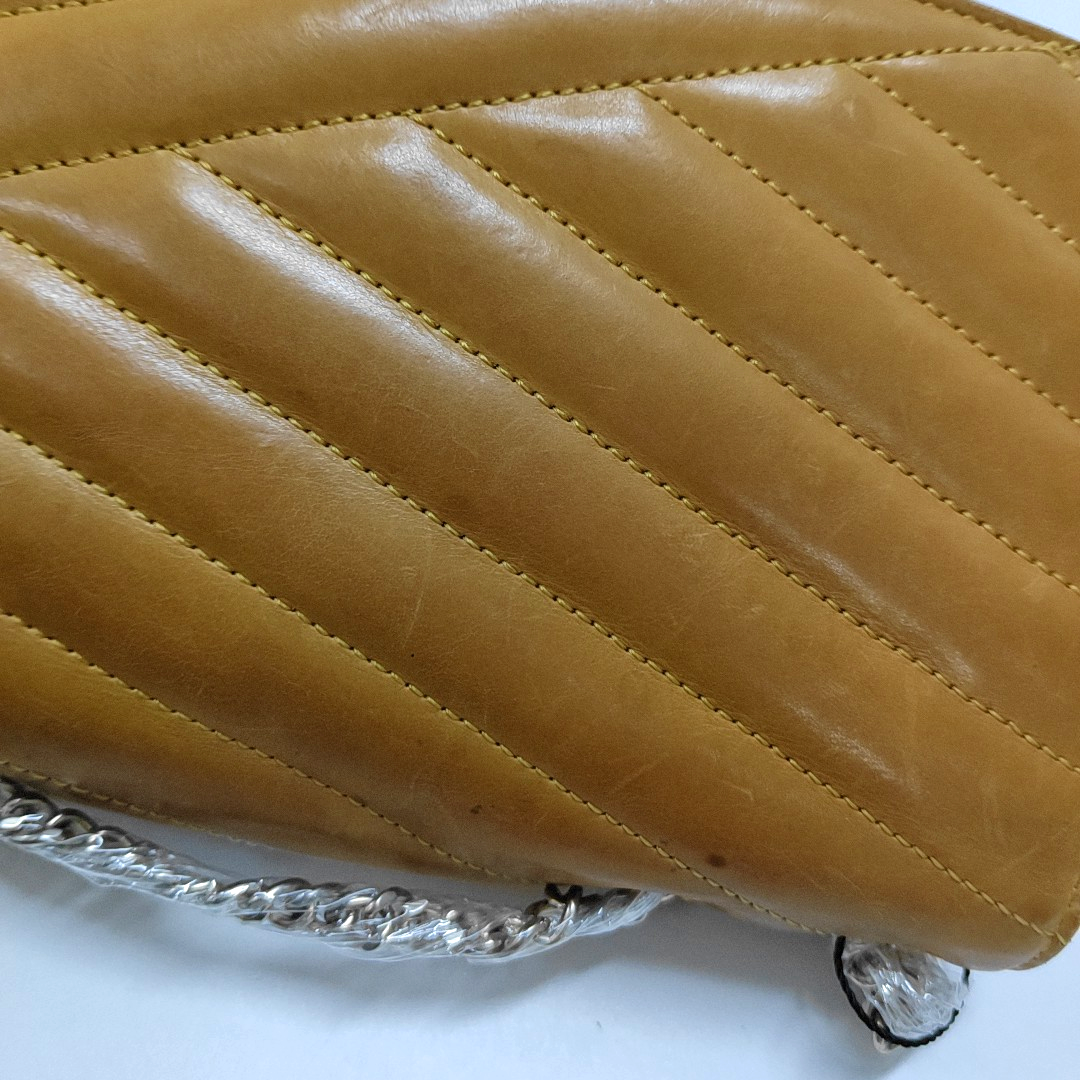 Quilted Calfskin Yellow