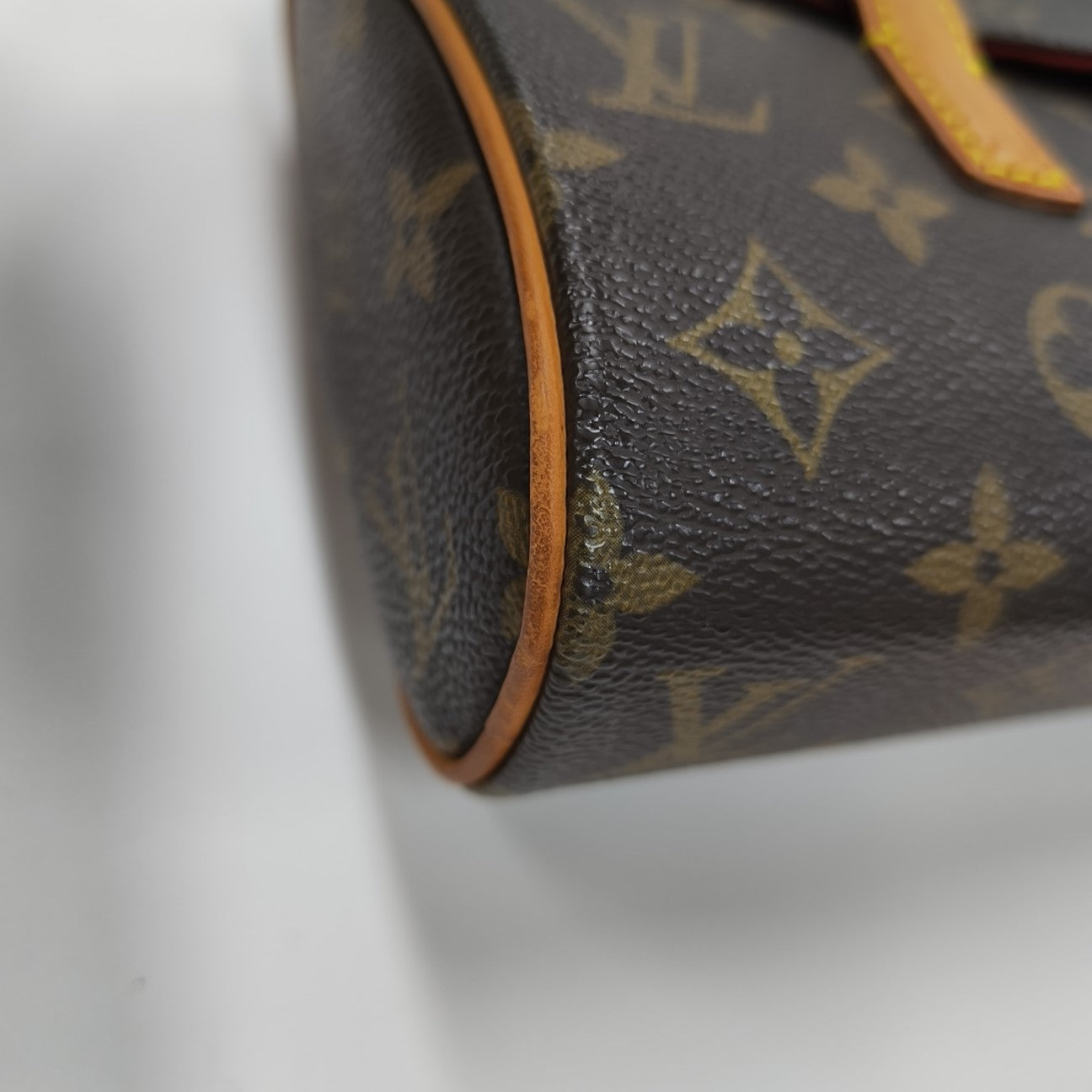 SONATINE Monogram Coated Canvas Brown