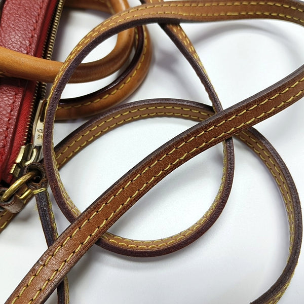 PALLAS Nano Monogram Coated Canvas Brown