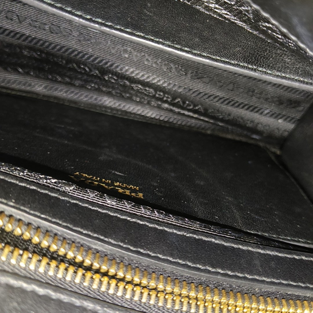 Esplanade Saffiano Calfskin Black