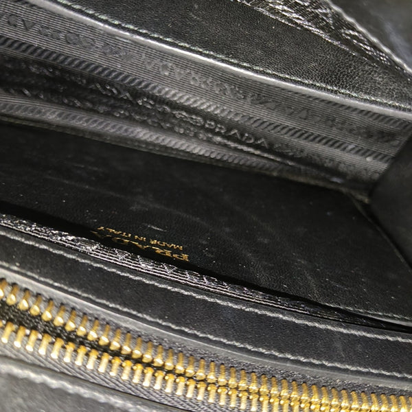 Esplanade Saffiano Calfskin Black