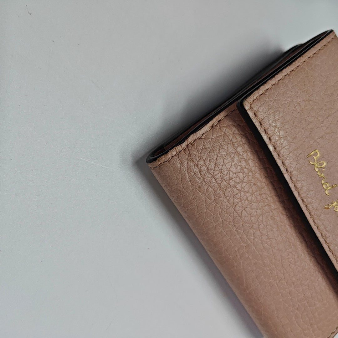 Calfskin Wallet Pink
