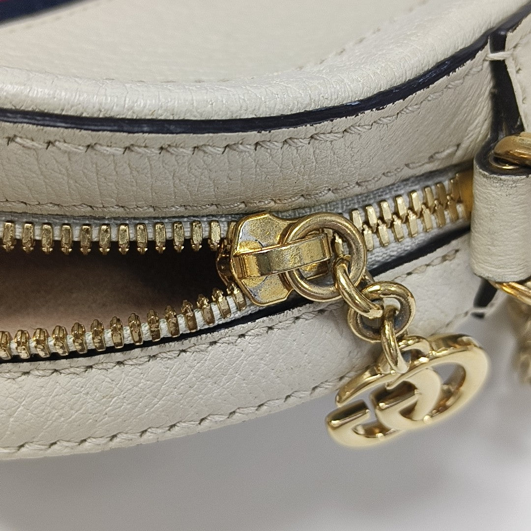 Ophidia Mini Calfskin White