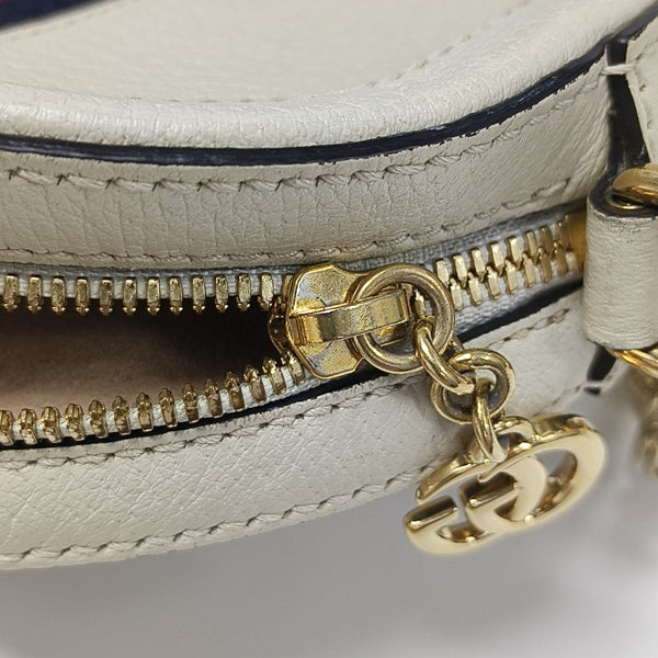 Ophidia Mini Calfskin White
