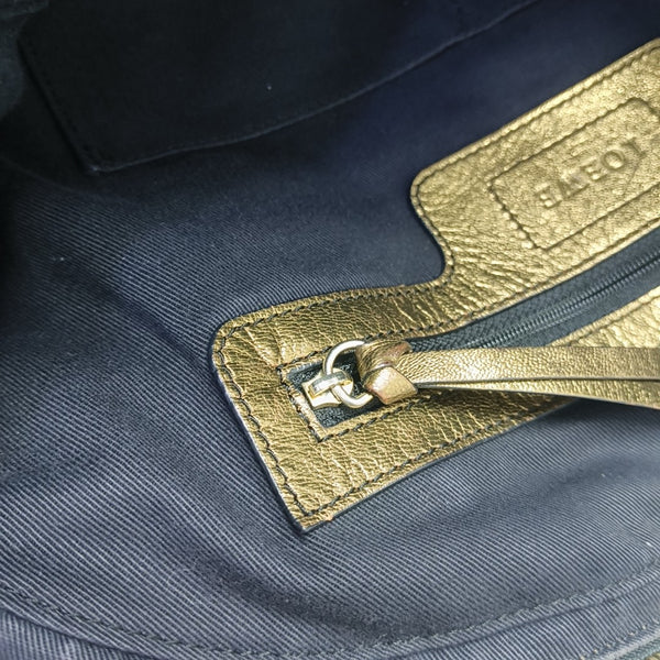 Canvas Top Handle Bag Black