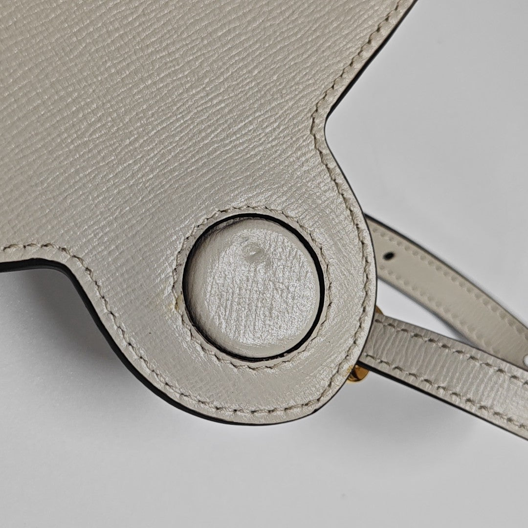 Horsebit 1955 Mini Coated Canvas Beige