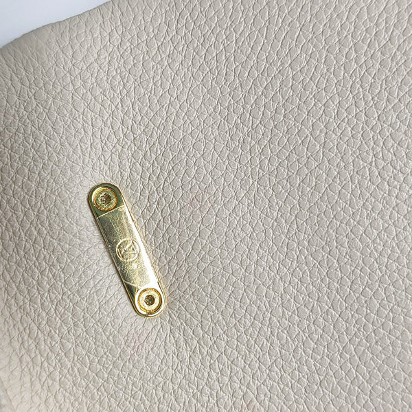 NANO MADELEINE Nano Monogram Calfskin Beige
