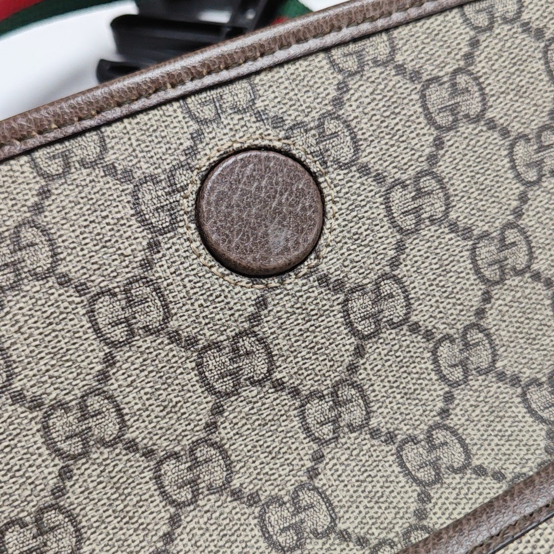 Neo Vintage Monogram Coated Canvas Beige