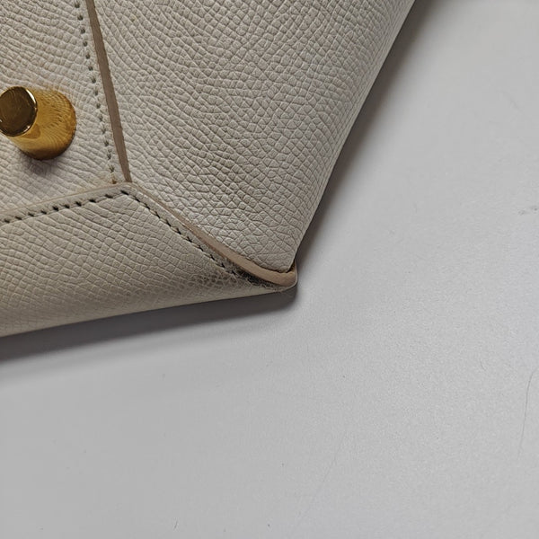 BELT Mini Calfskin White