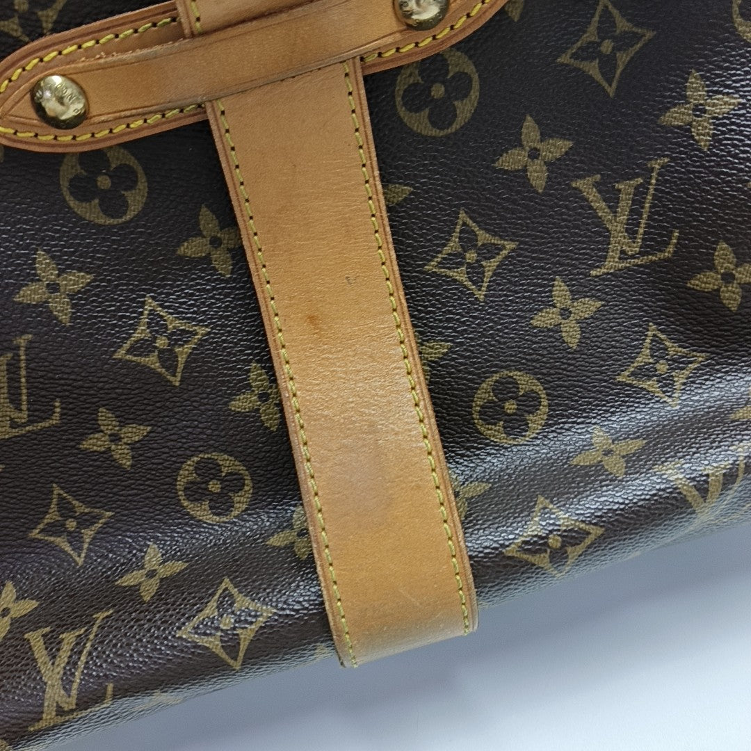 MANHATTAN GM Monogram Coated Canvas Brown
