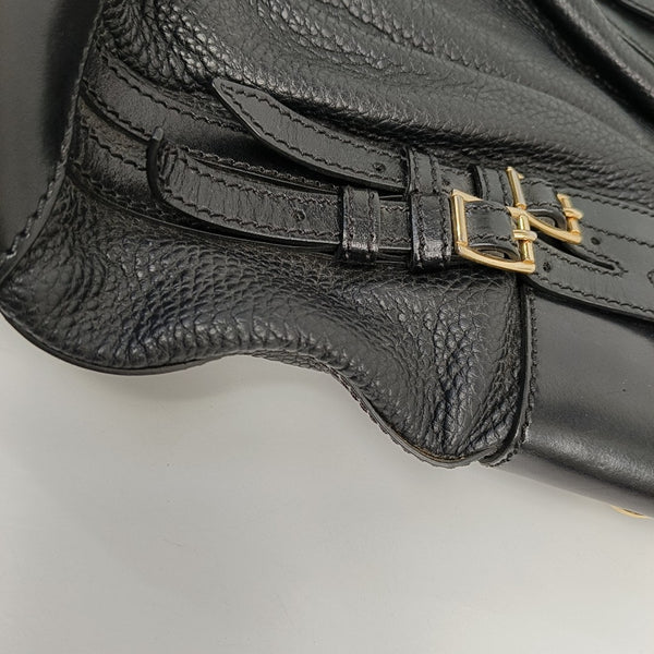 Calfskin Tote Bag Small Black