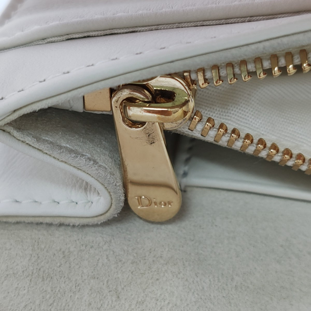 Diorama Calfskin White
