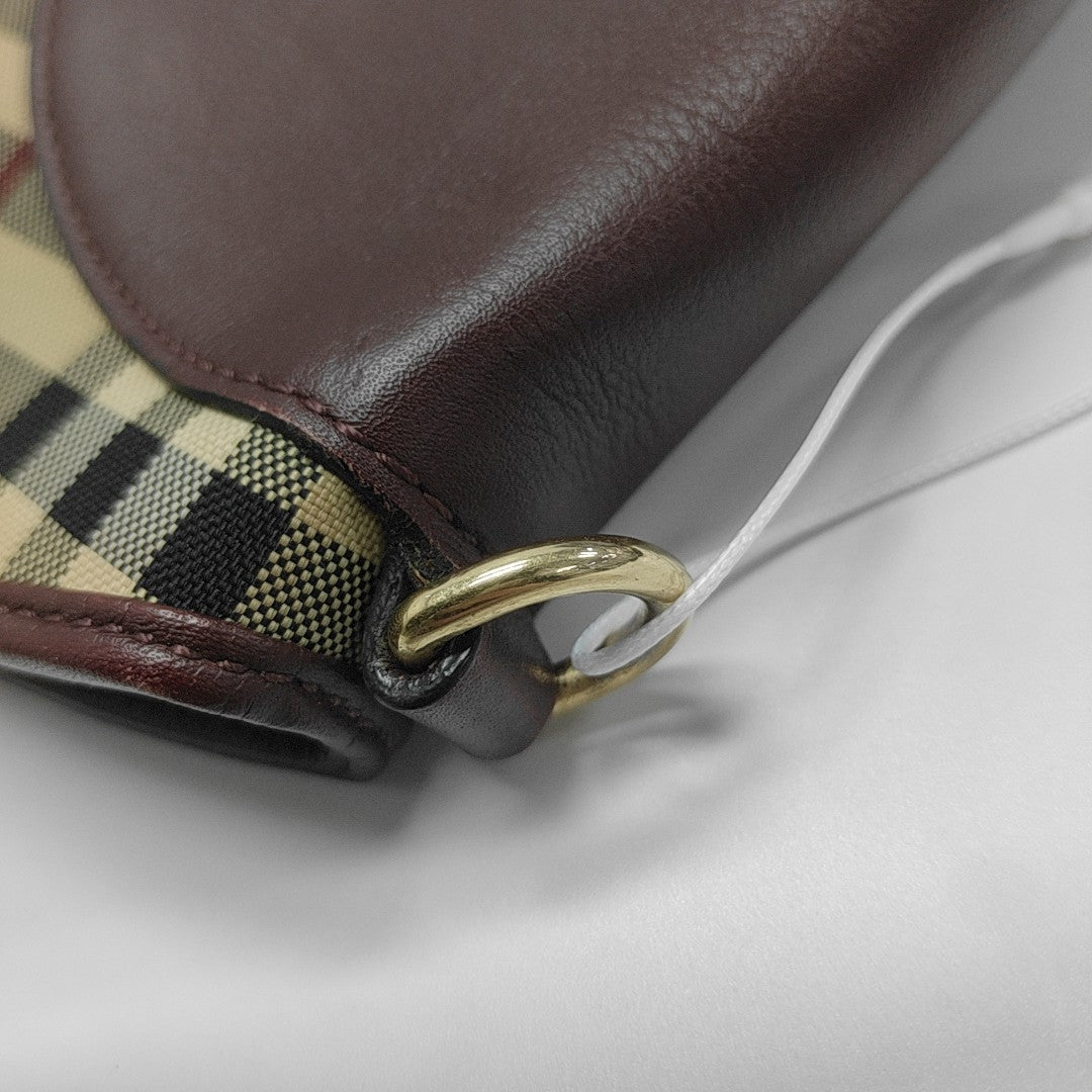 Canvas Shoulder Bag Beige