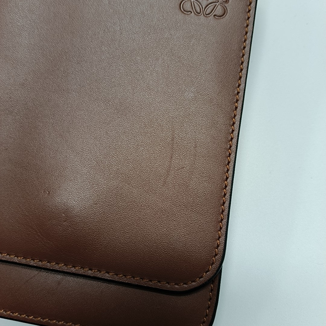 Gusset Calfskin Brown