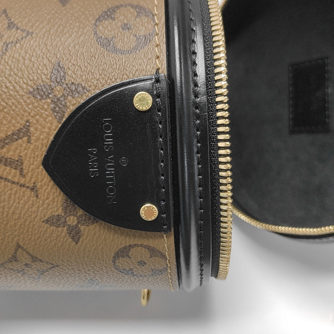 CANNES PM Monogram Coated Canvas Brown