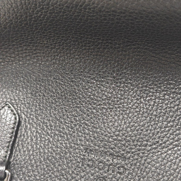 Microguccissima Calfskin Black