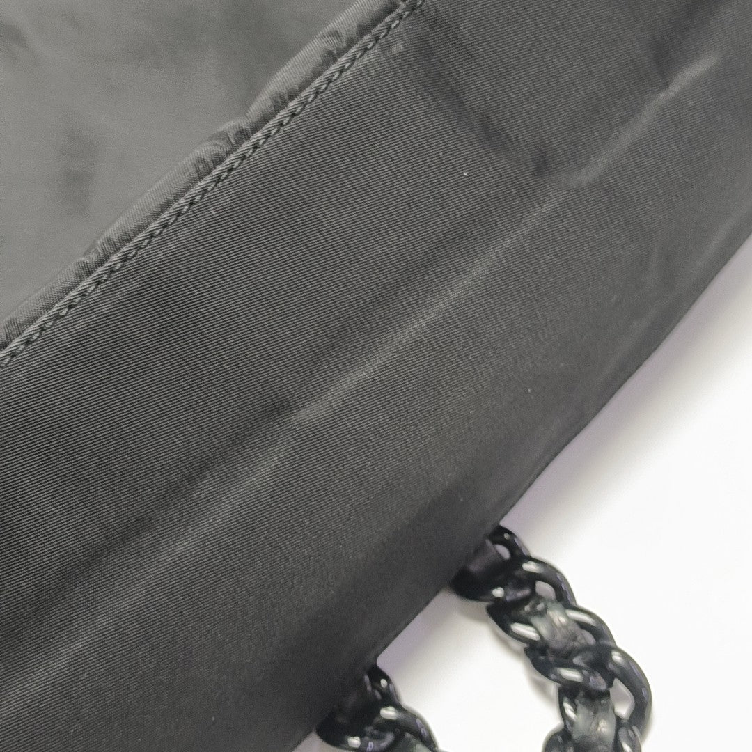 Nylon Shoulder Bag Black