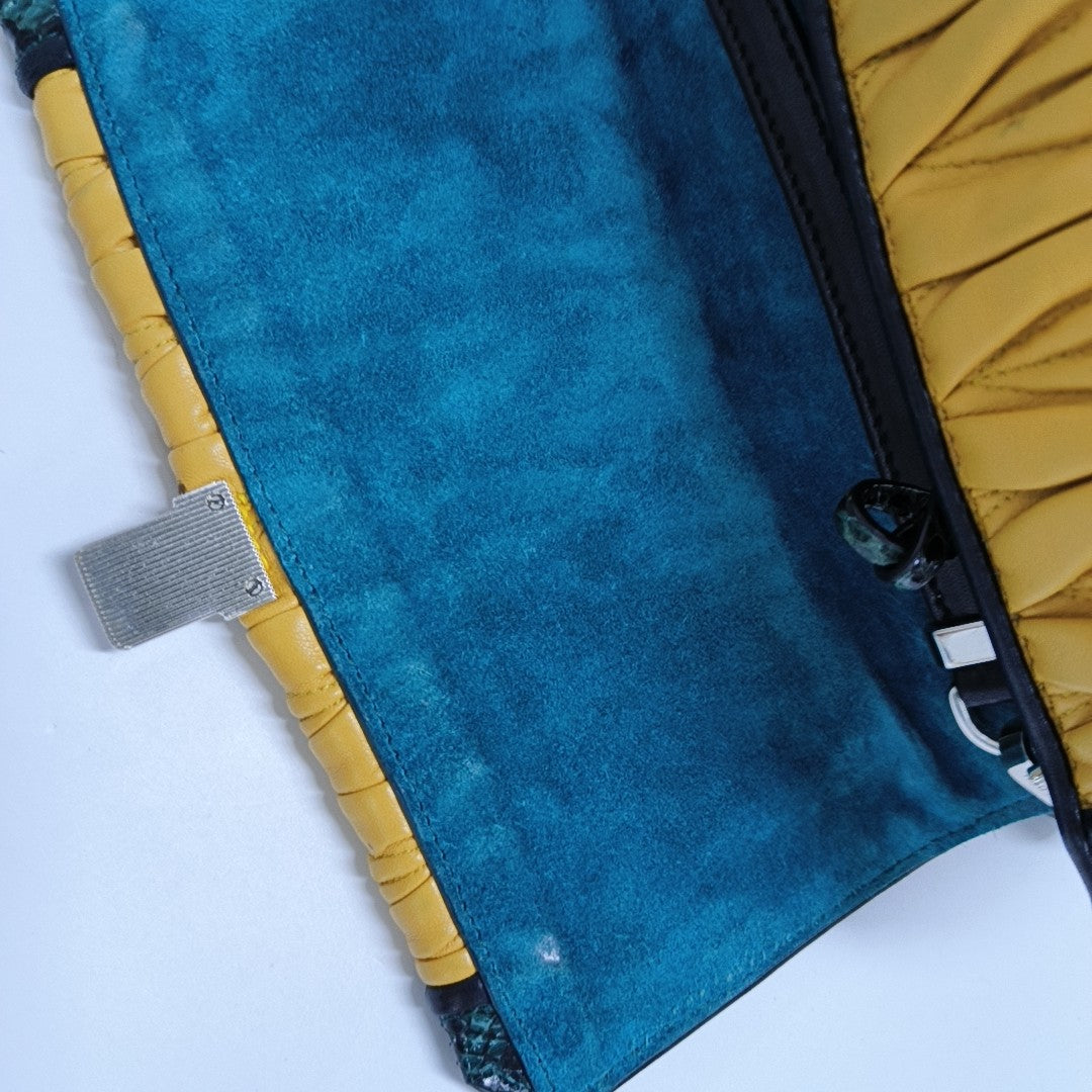 Quilted Lambskin Yellow
