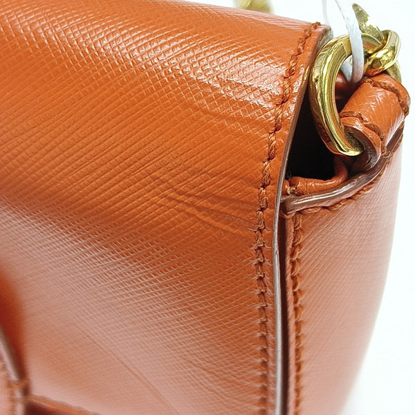 Gancini Calfskin Orange