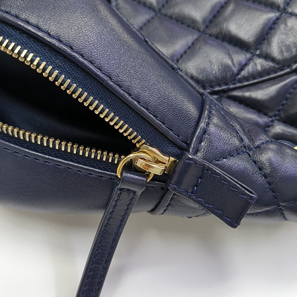 Quilted Lambskin Blue