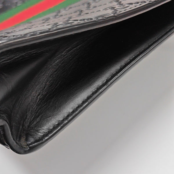 Signature Monogram Calfskin Black