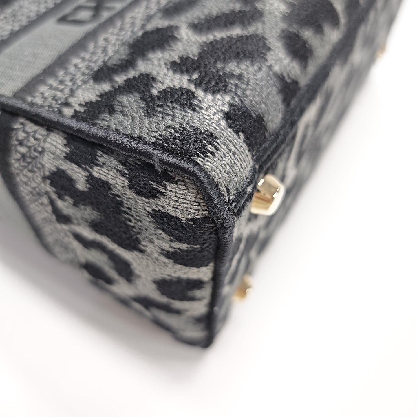 Lady D-Lite Medium Canvas Gray